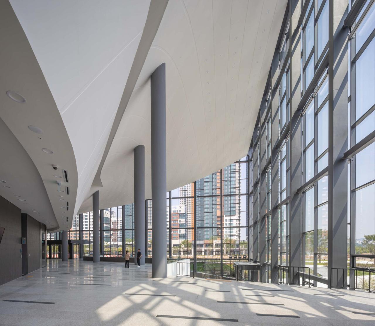 BIM建筑|掀起大地，世宗文化艺术会馆 / Designcamp Moonpark dmp