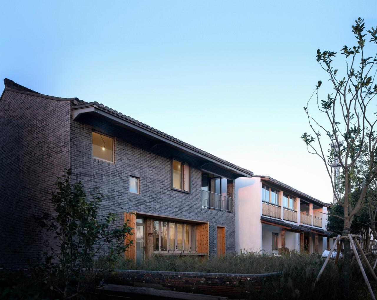 BIM建筑|低成本整村改造实践：上海奉贤李窑村乡村振兴 / 水石设计