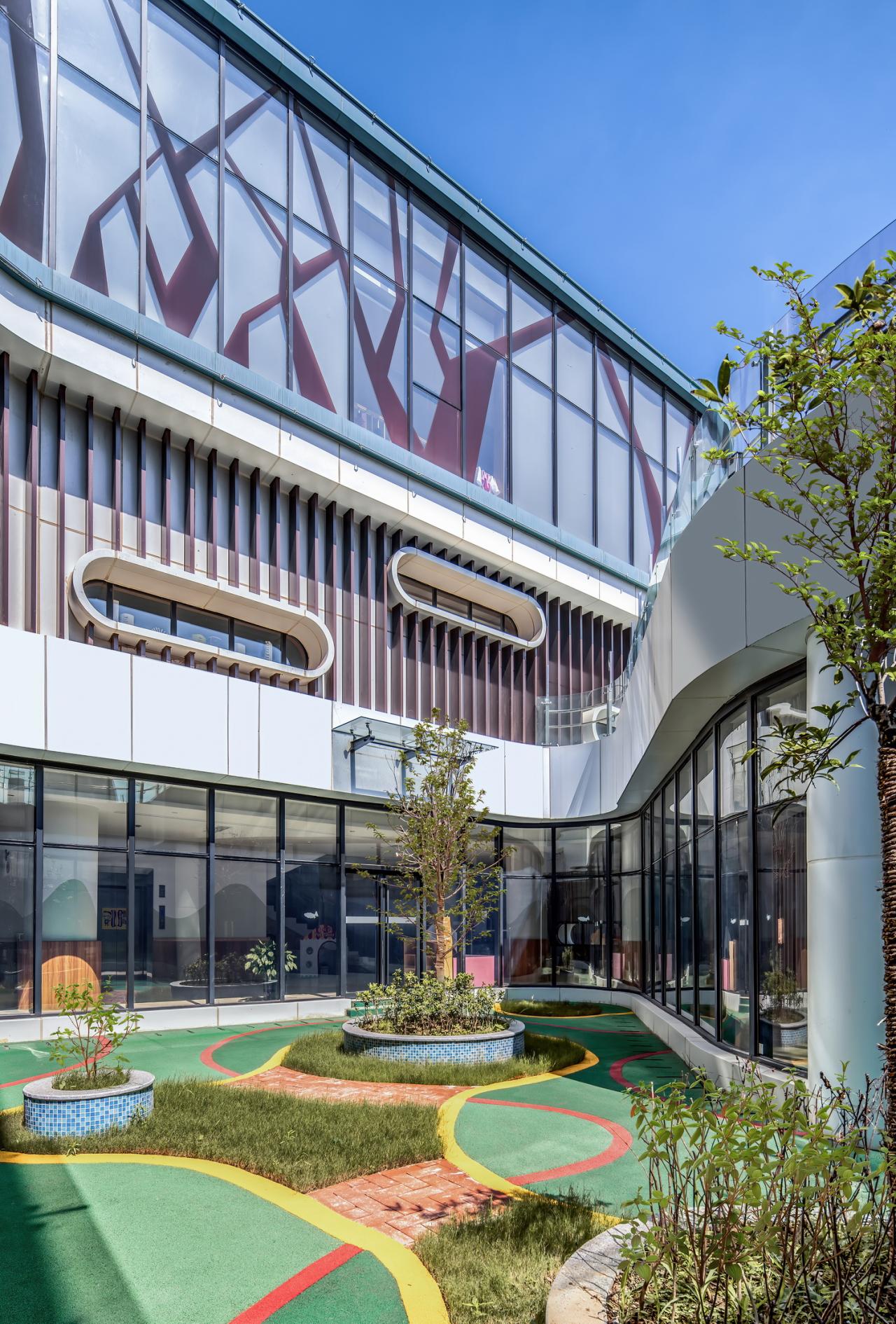 BIM建筑|渭南市政府机关幼儿园 / 中合元创建筑设计股份有限公司