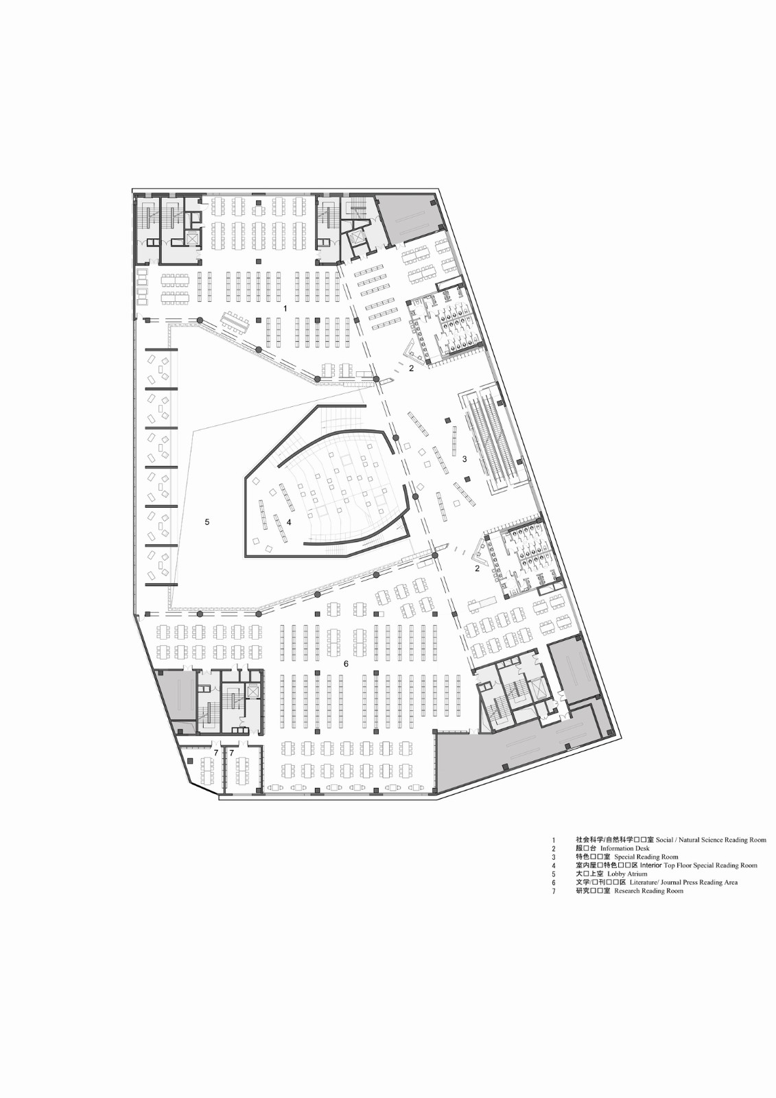 BIM建筑|张家口图书馆，创造城市的精神呼吸 / 王大泉