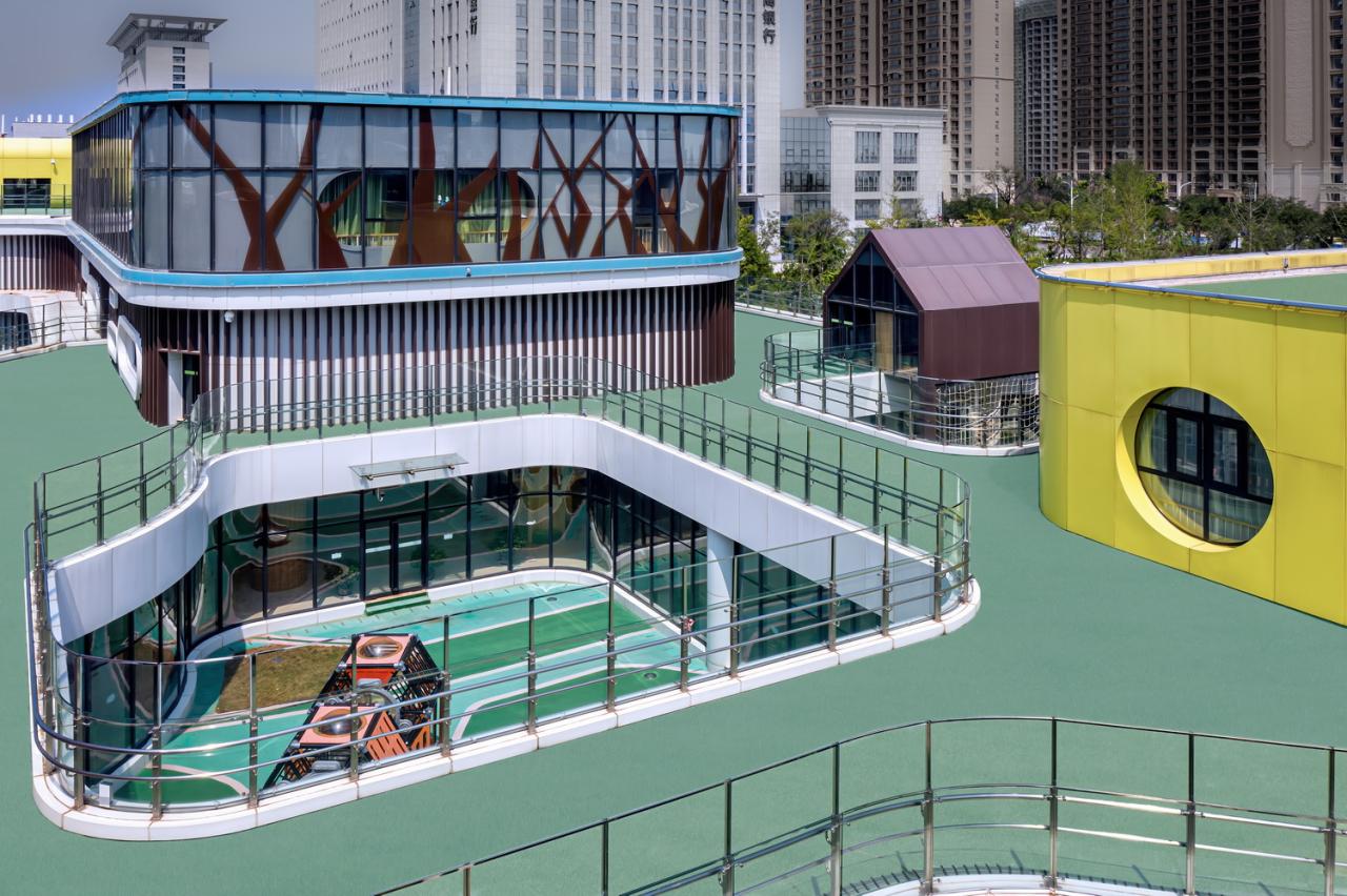 BIM建筑|渭南市政府机关幼儿园 / 中合元创建筑设计股份有限公司