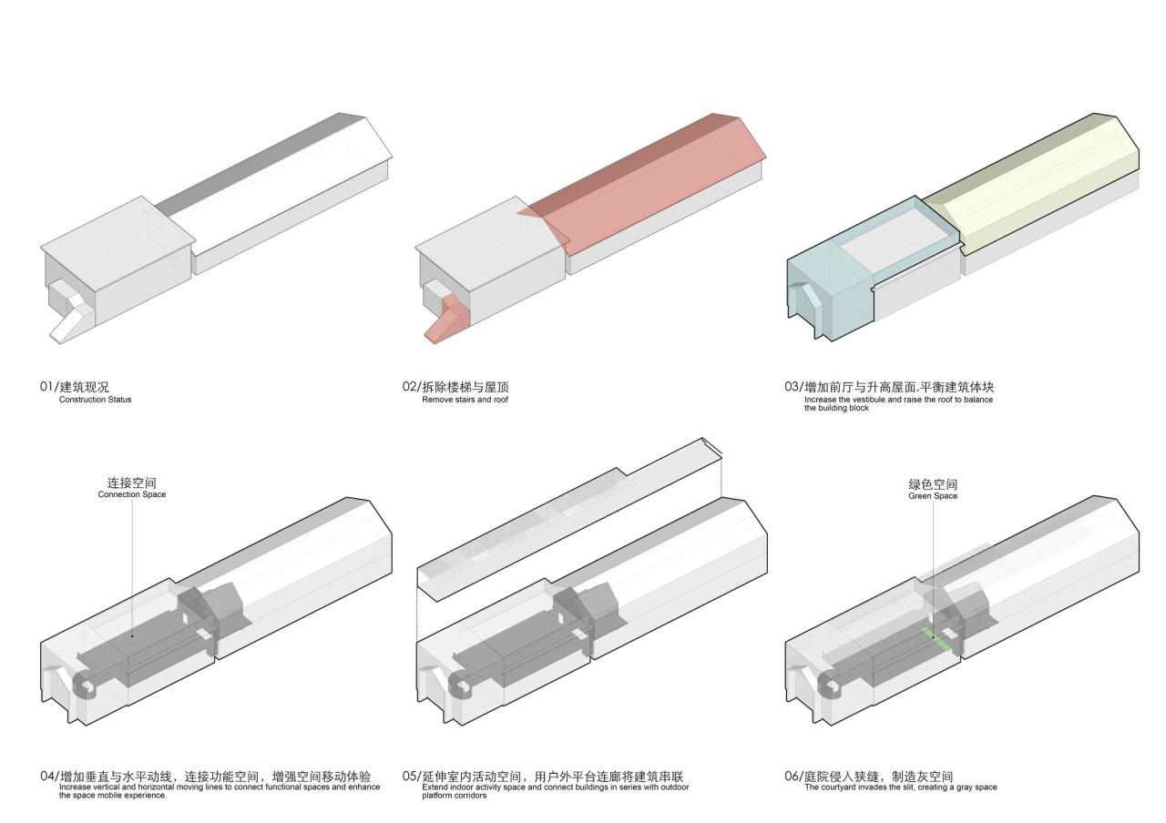 BIM建筑|龙游溪口镇乡村未来社区多功能体育馆+陶瓷专家工作站改造 / 上海严旸建筑设计工作室