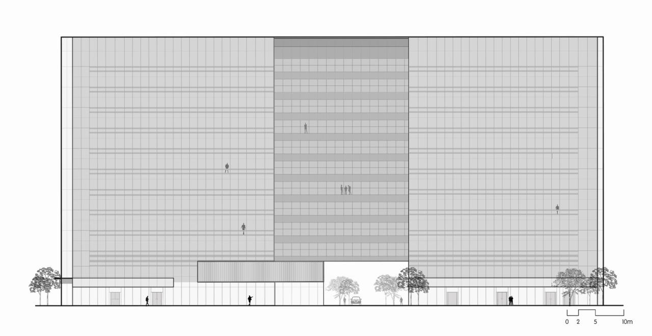 BIM建筑|gad作品 | 开合的立体庭园，杭州关瑞大厦