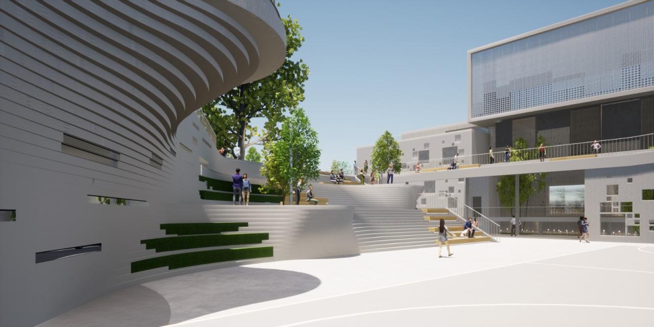 BIM建筑|“聚能浮云”设计功能与景观并存 绿色公共空间连接小区互动 吕元祥建筑师事务所广州番禺广场变电站设计方案获胜