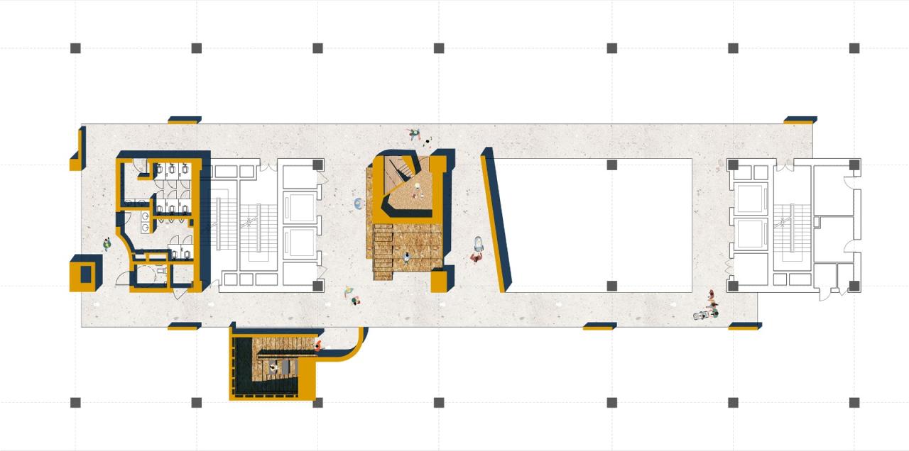 BIM建筑|嘉年华校园 Carnival School / 也似建筑设计
