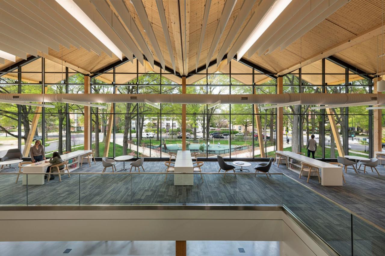 BIM建筑|DCPL 西南社区图书馆 / Perkins and Will