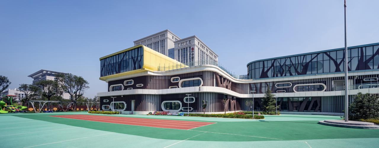 BIM建筑|渭南市政府机关幼儿园 / 中合元创建筑设计股份有限公司