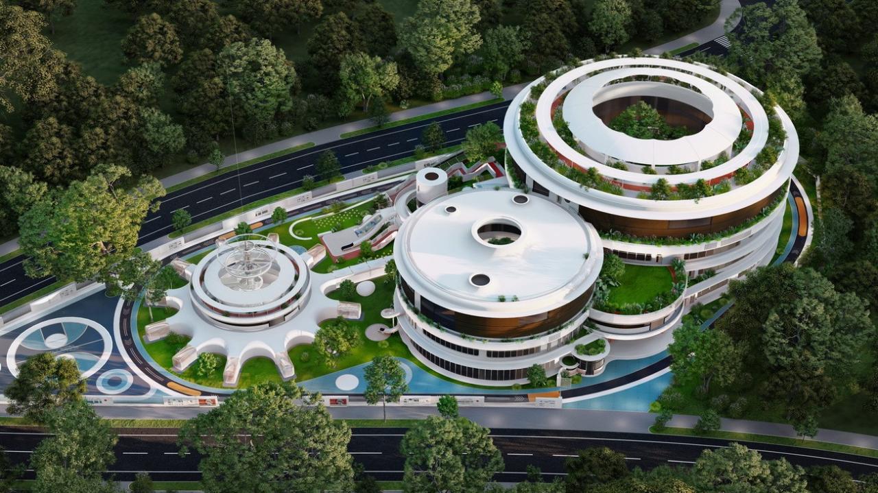 BIM建筑|重庆大南街幼儿园 ：以艺术之名，建一座森林幼儿园 / 迪卡建筑设计中心