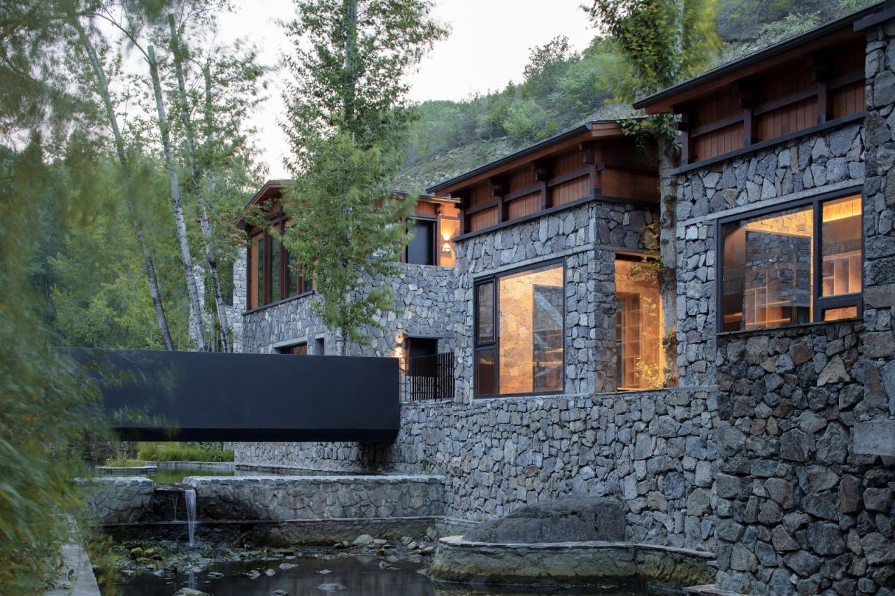 BIM建筑|隐北野奢酒店 / Penda China