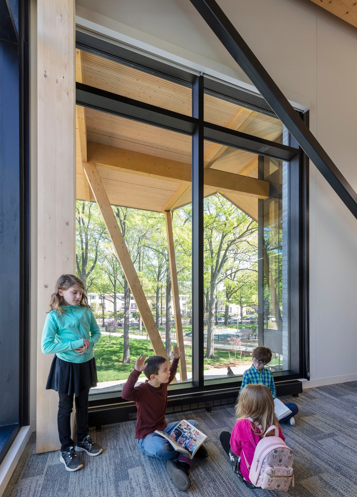 BIM建筑|DCPL 西南社区图书馆 / Perkins and Will