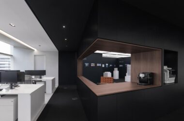 BIM建筑|设计师办公室： 黑白容器 / line+建筑事务所-BIM建筑网