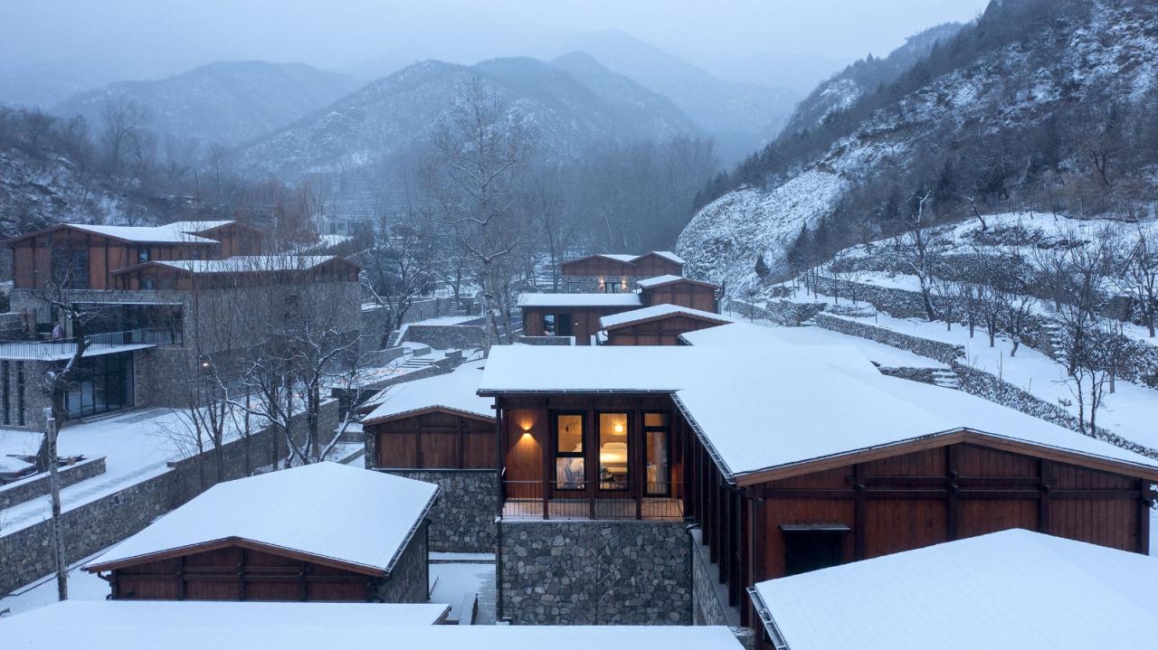 BIM建筑|隐北野奢酒店 / Penda China