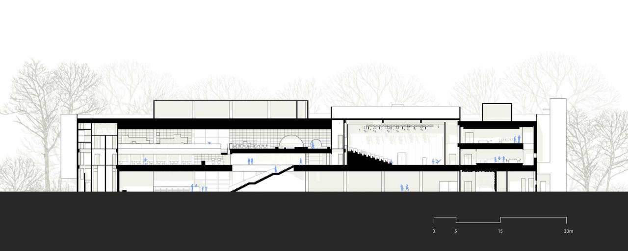 BIM建筑|白沙岛金融生态小镇社区中心 / URBANUS都市实践