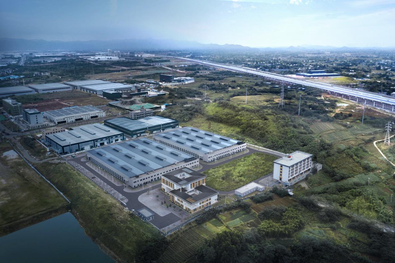 BIM建筑|四川先鹰航空发动机零部件生产基地 / HJ汉嘉西南院