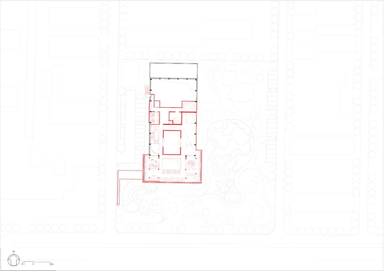 BIM建筑|城市赋新，打造市民的欢享天地 —职工俱乐部更新改造 / PTA上海柏涛