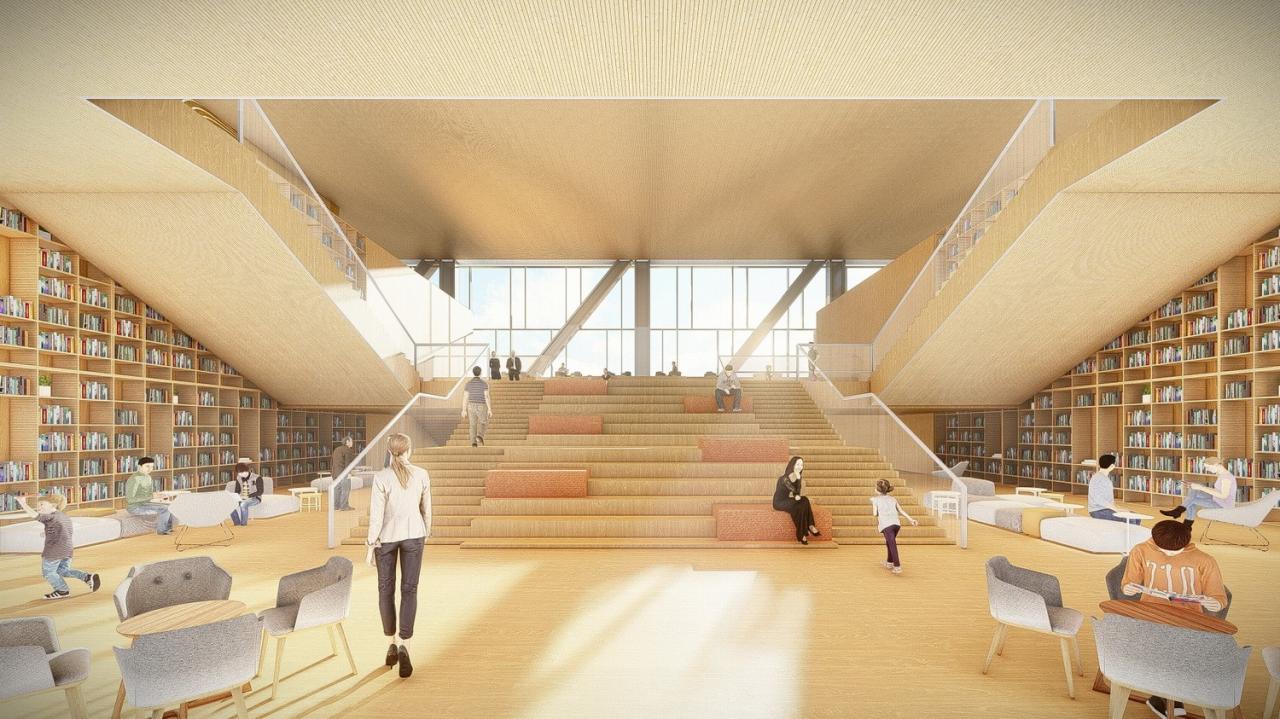 BIM建筑|兰州皋兰社区文体中心 / 一境建筑设计