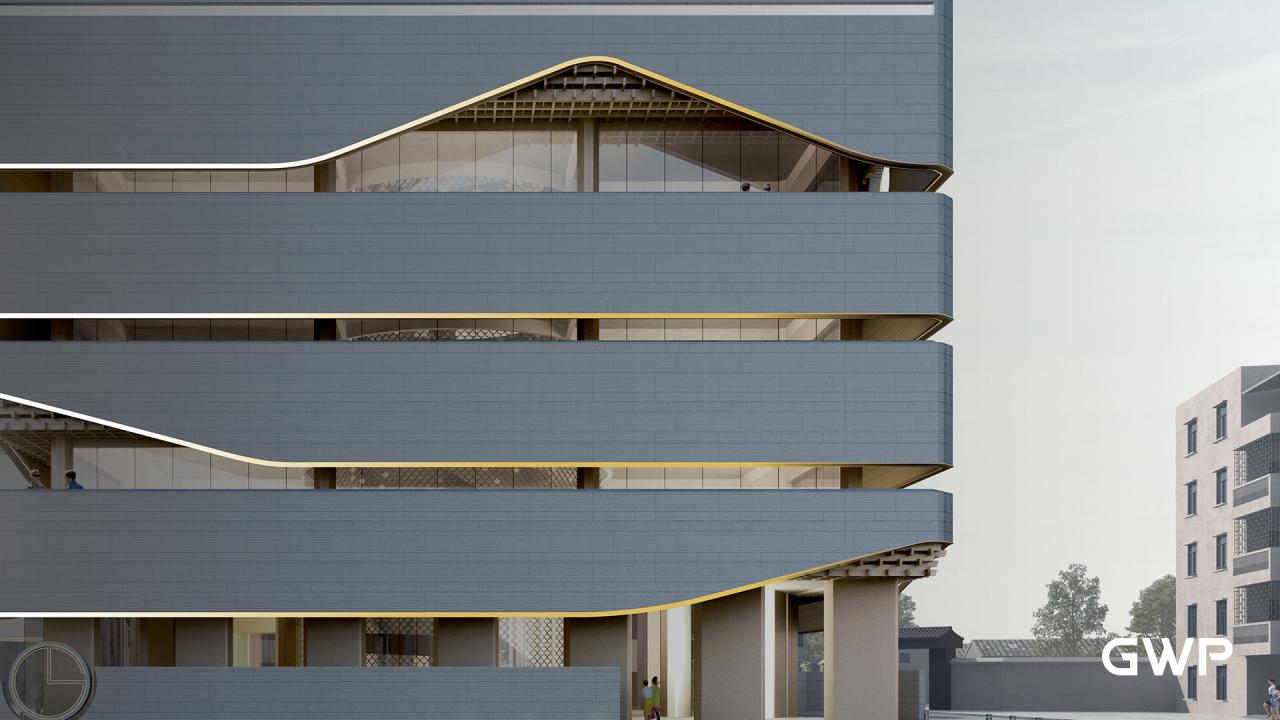 BIM建筑|曾宪梓纪念馆 / GWP新作