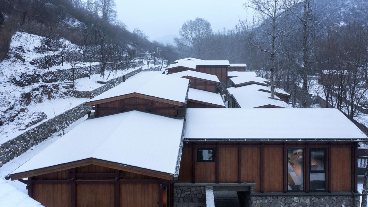 BIM建筑|隐北野奢酒店 / Penda China