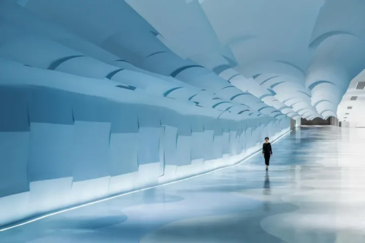 BIM建筑|在上海最潮的地下通道，乘上海浪看上海 / W-Mills by Wutopia Lab