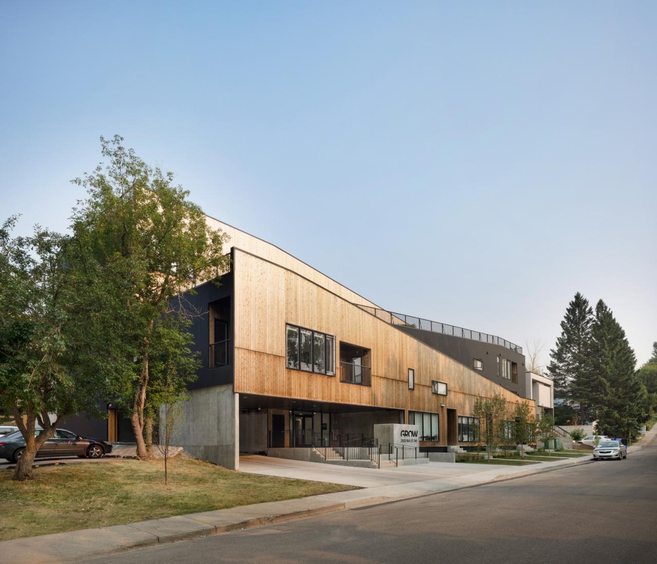 BIM建筑|GROW 住宅区 / 现代设计与建筑工作室