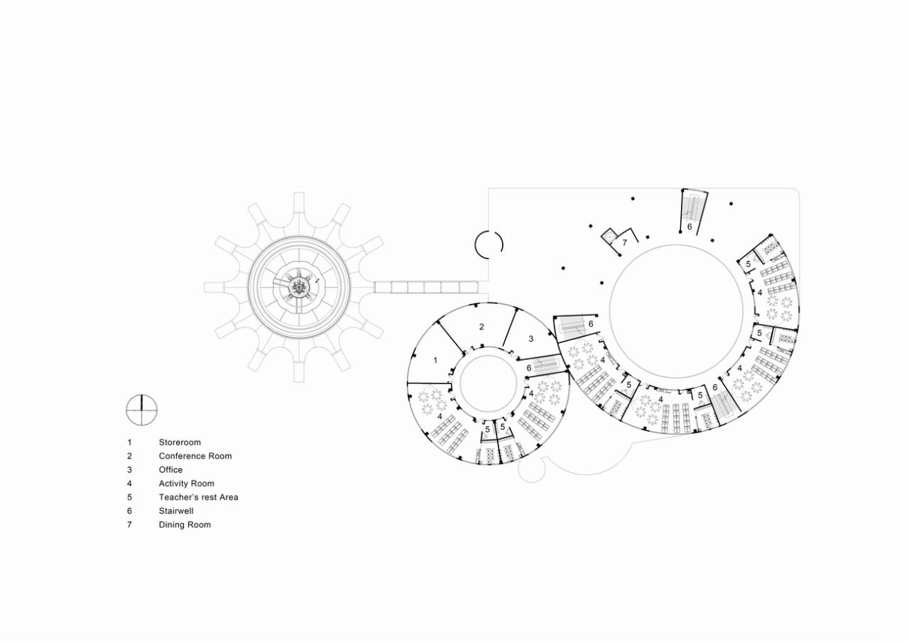 BIM建筑|重庆大南街幼儿园 ：以艺术之名，建一座森林幼儿园 / 迪卡建筑设计中心