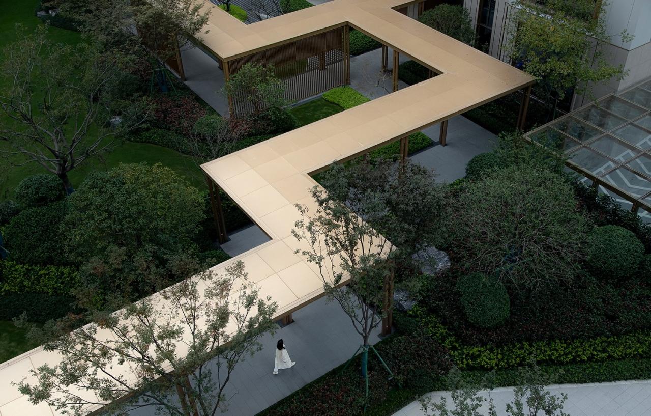 BIM建筑|城市山林 大家宅园 / ZSD卓时