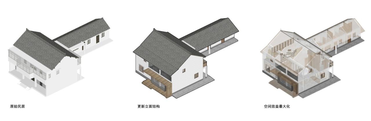 BIM建筑|低成本整村改造实践：上海奉贤李窑村乡村振兴 / 水石设计