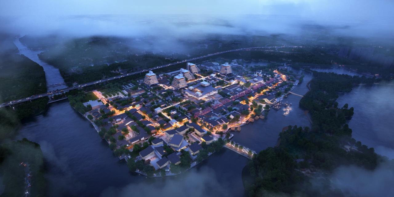 BIM建筑|中标候选方案 | 造物环：苏州青苔中日工业设计村 / line+、MLA+