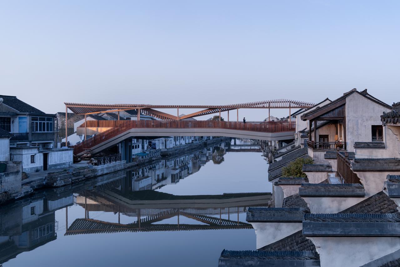 BIM建筑|常熟折桥曲廊 / 深圳华汇设计X⁺ STUDIO