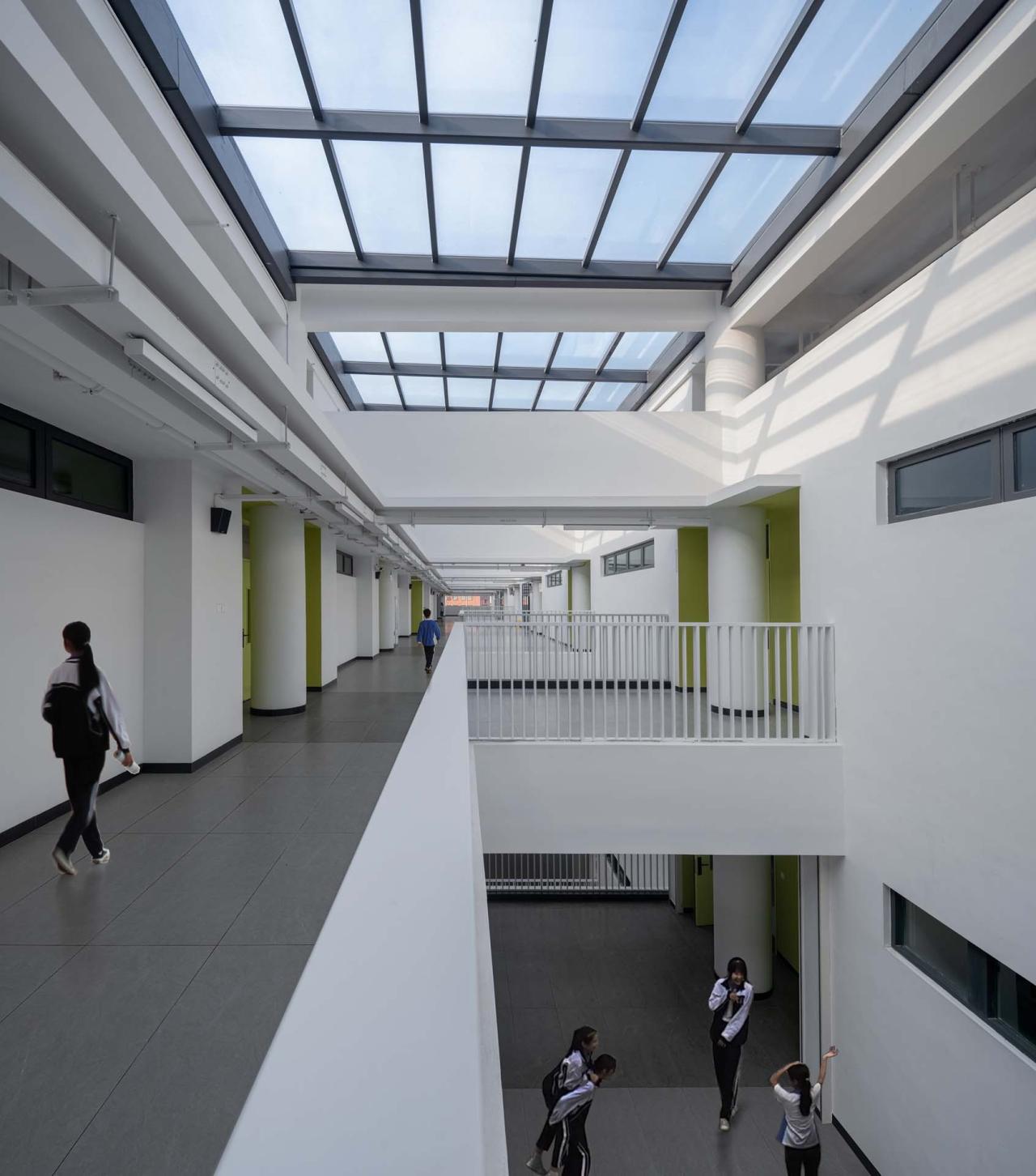 BIM建筑|深圳市龙华区行知中学 / 筑博设计-联合公设