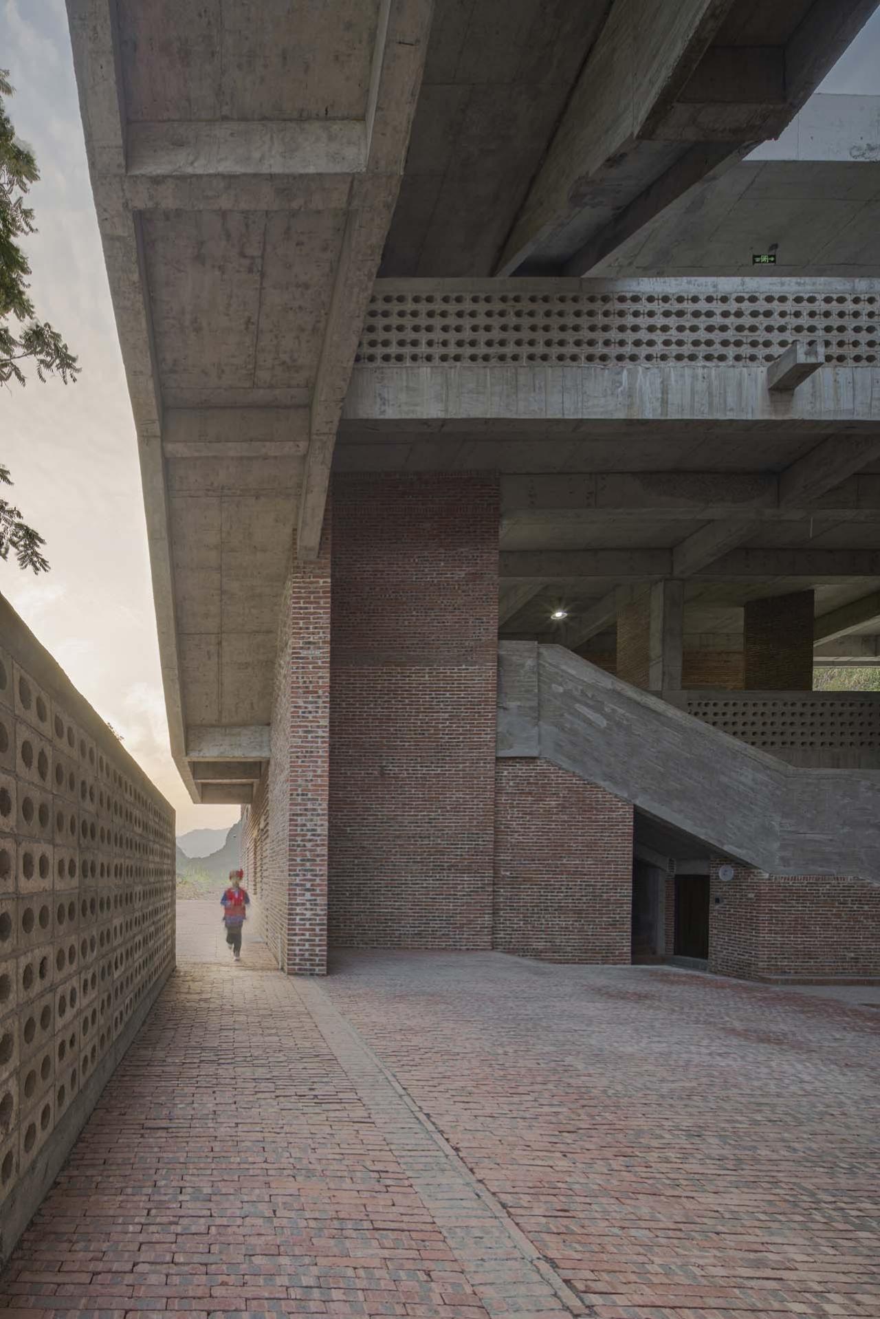 BIM建筑|江华瑶族水口镇如意村文化服务中心及特色工坊 / 地方工作室