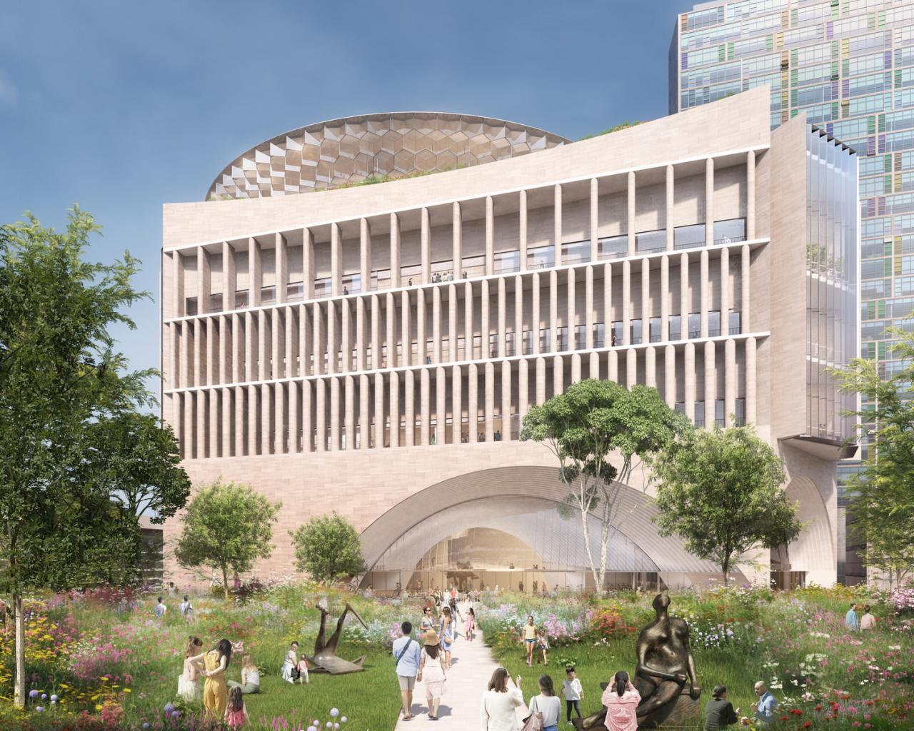 BIM建筑|澳大利亚最大的当代艺术画廊 NGV Contemporary方案公布 / Angelo Candalepas and Associates