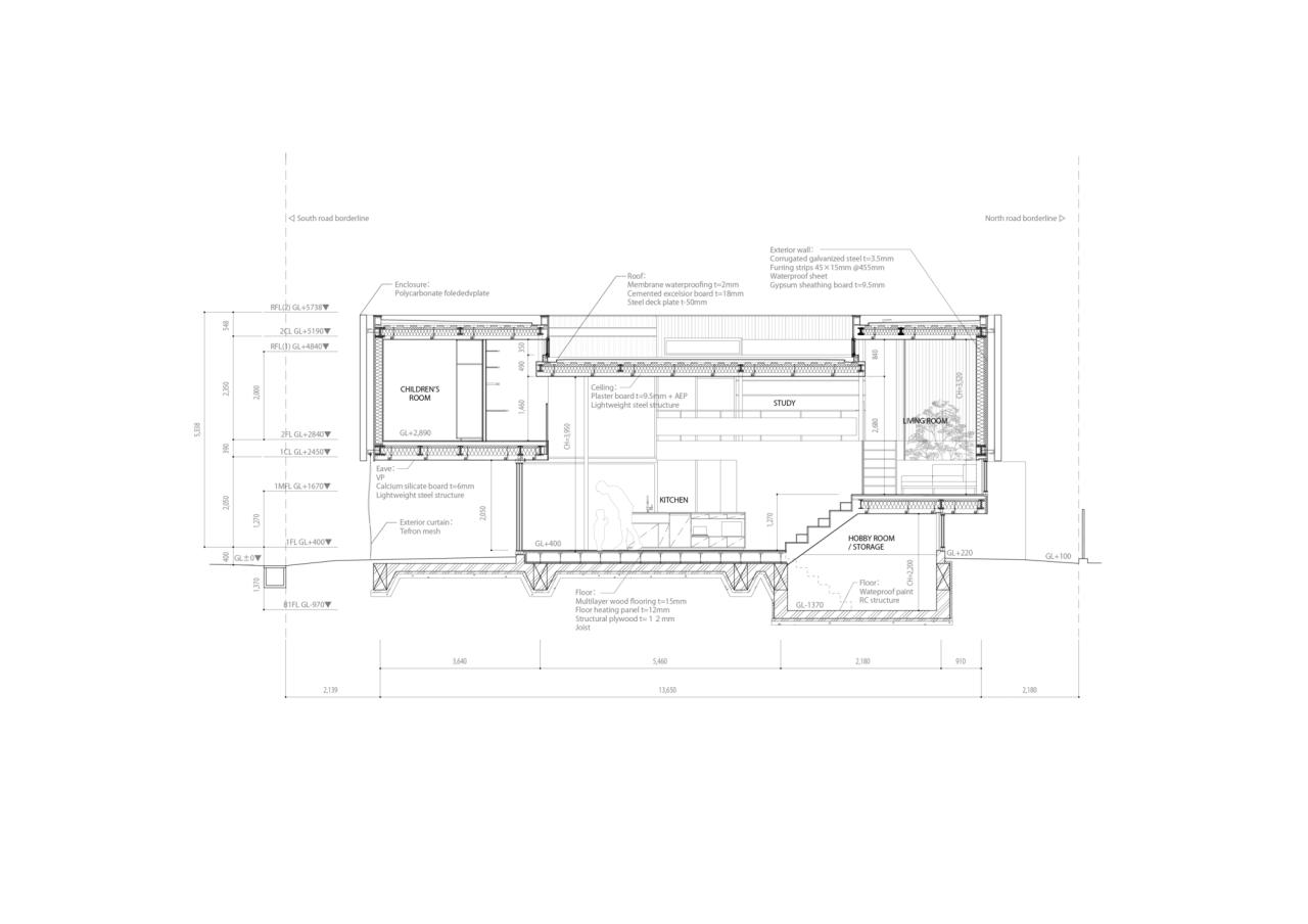 BIM建筑|柳河町住宅 / 笠井太雅＋郑爱香建筑事务所 / KACH