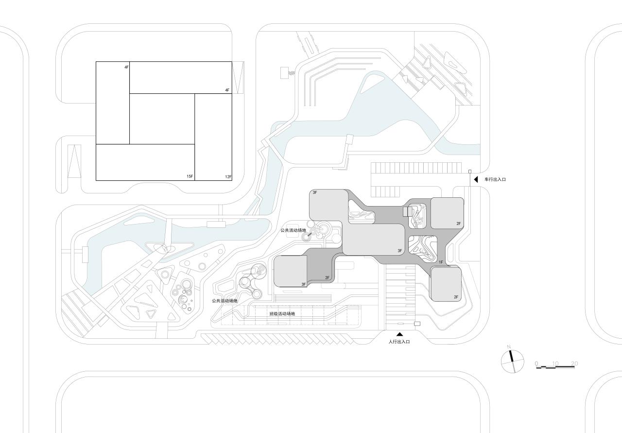BIM建筑|渭南市政府机关幼儿园 / 中合元创建筑设计股份有限公司
