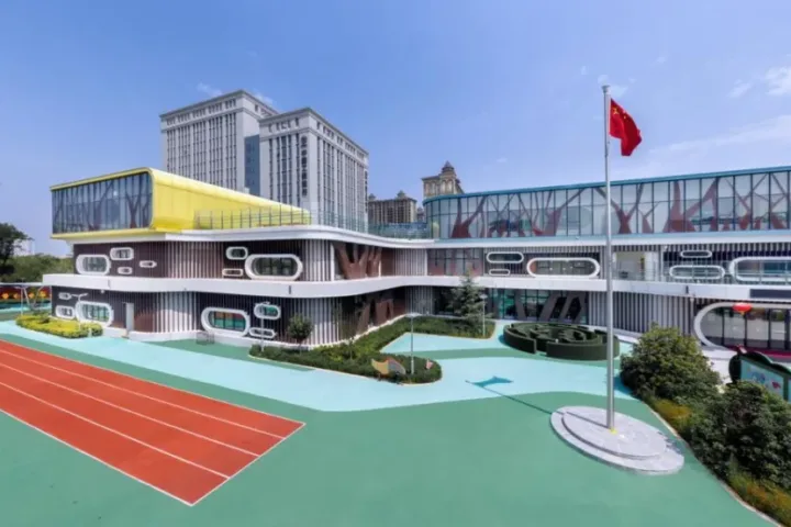 BIM建筑|渭南市政府机关幼儿园 / 中合元创建筑设计股份有限公司