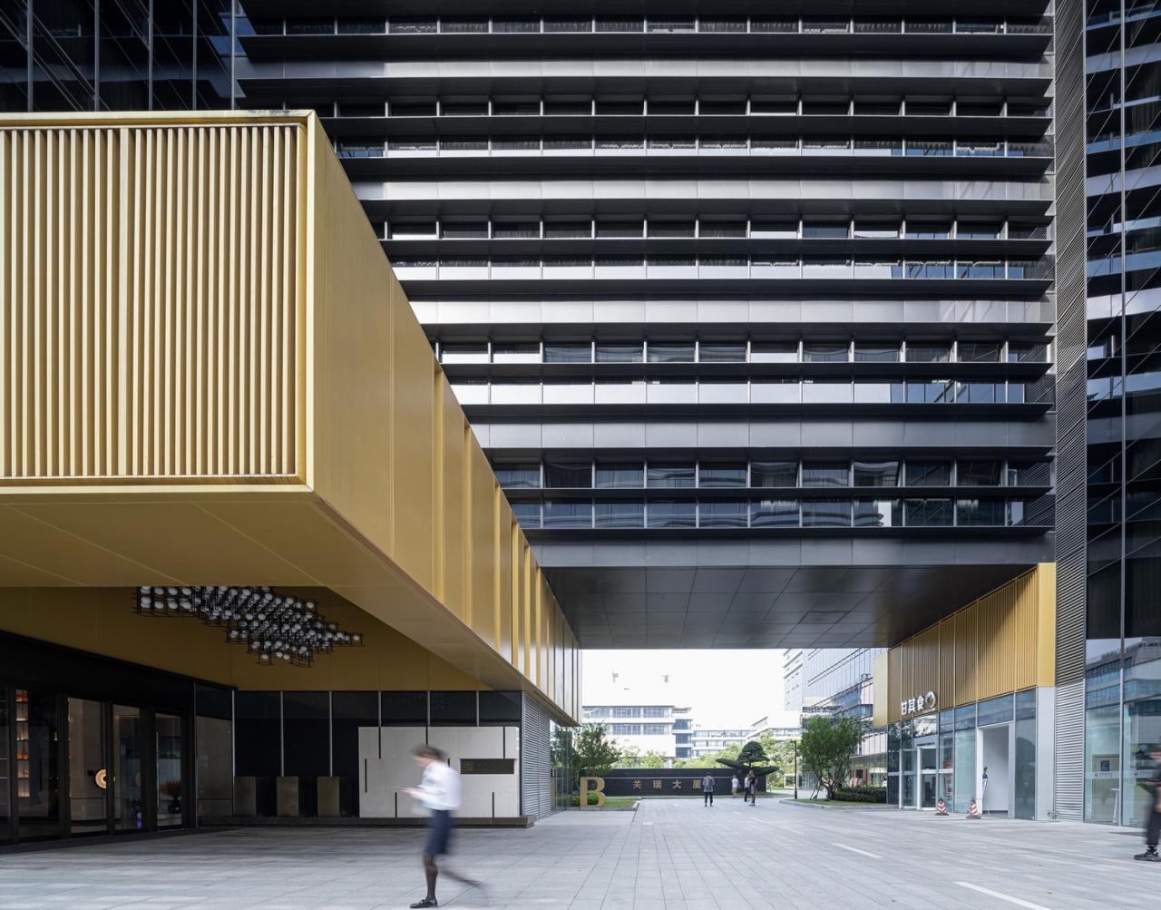 BIM建筑|gad作品 | 开合的立体庭园，杭州关瑞大厦