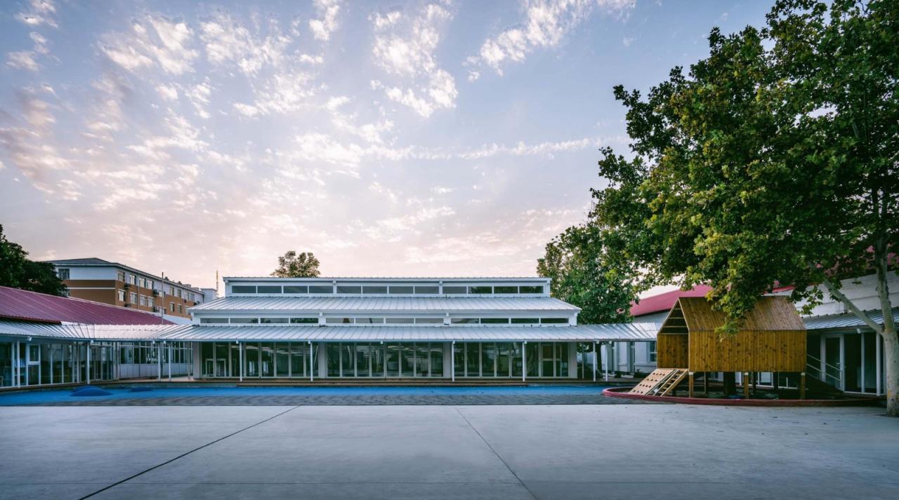 BIM建筑|献县阳光幼儿园 / 众建筑