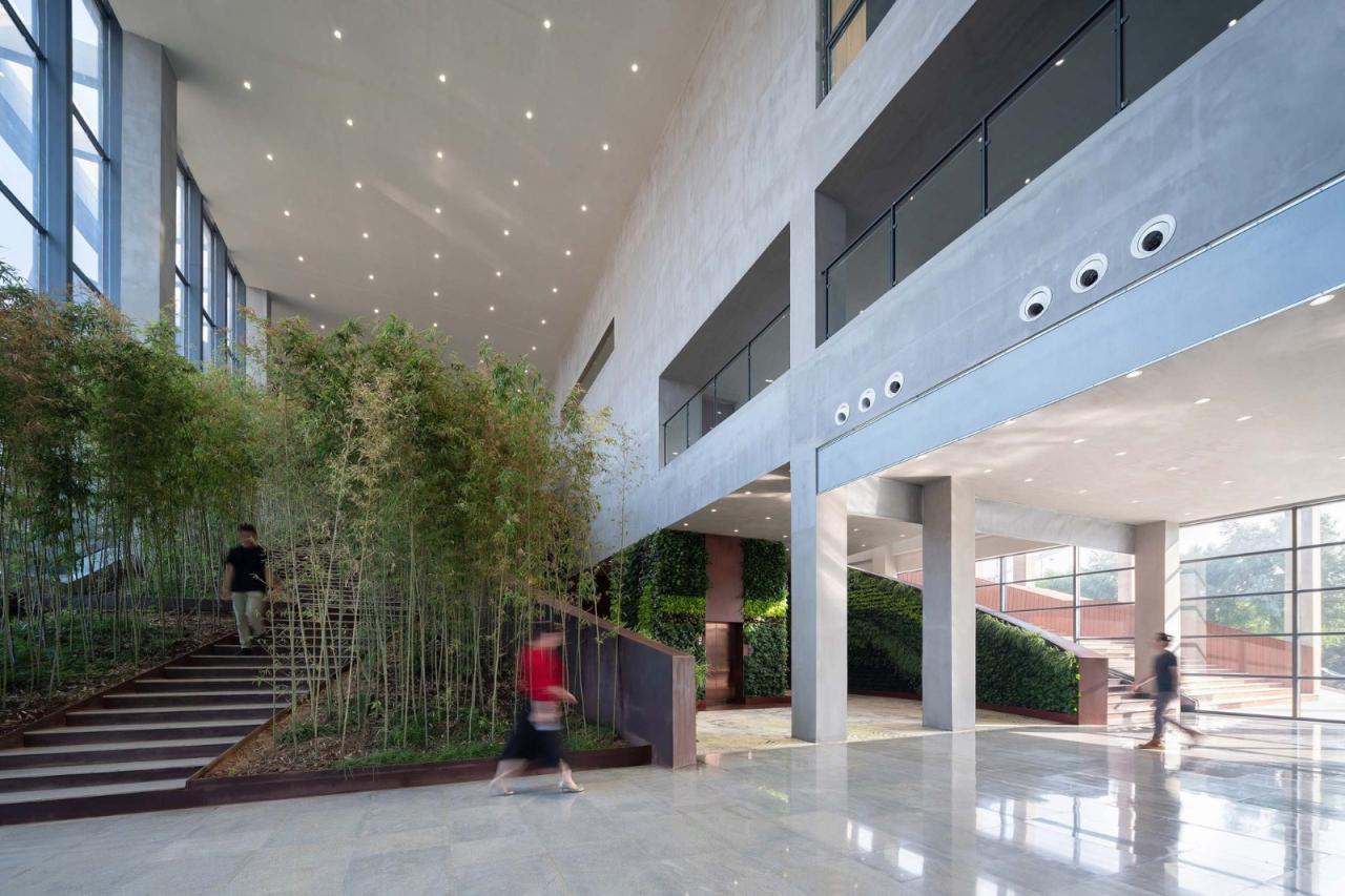 BIM建筑|白沙岛金融生态小镇社区中心 / URBANUS都市实践