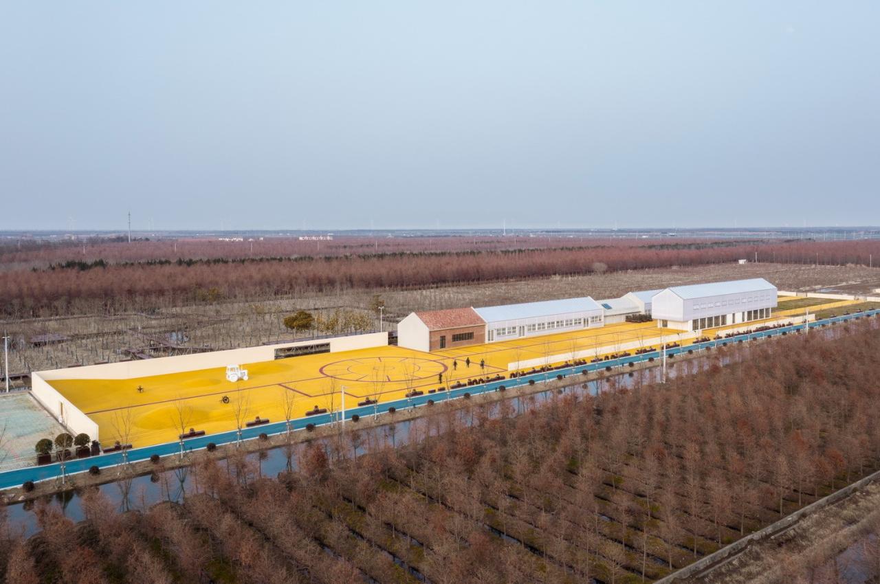 BIM建筑|凡人三部曲：黄金晒谷场 / Wutopia Lab