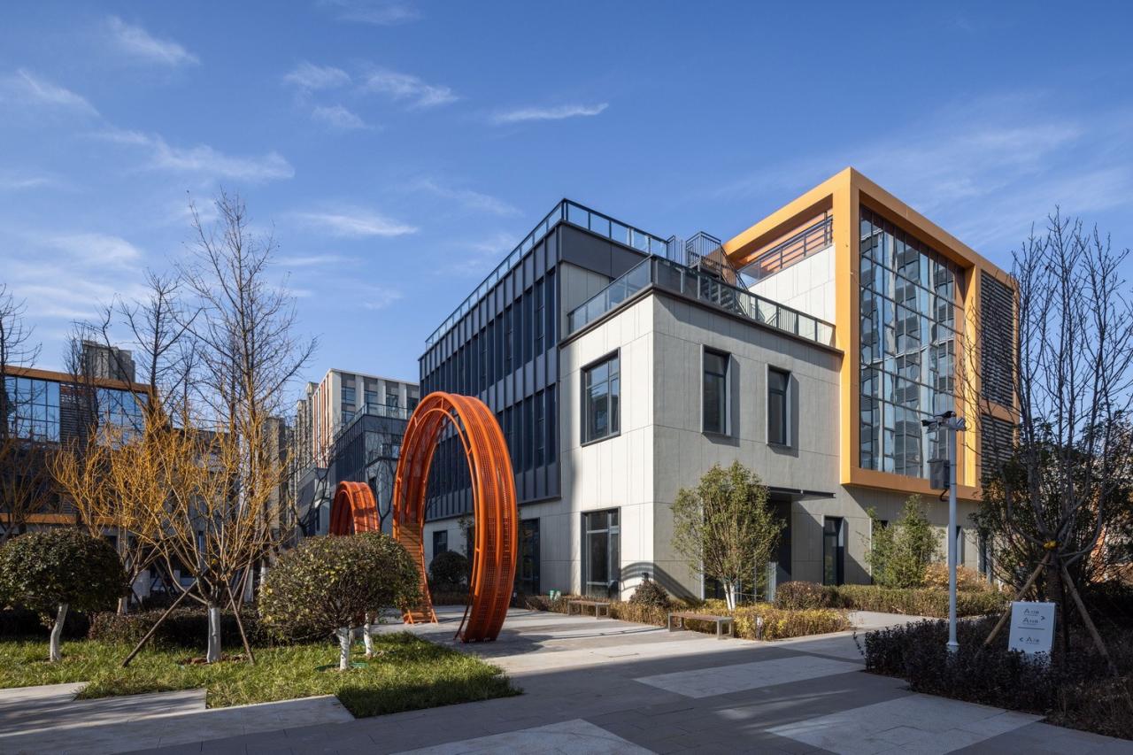 BIM建筑|为留住人才和激发活力而设计的新型产业社区 / 三益中国