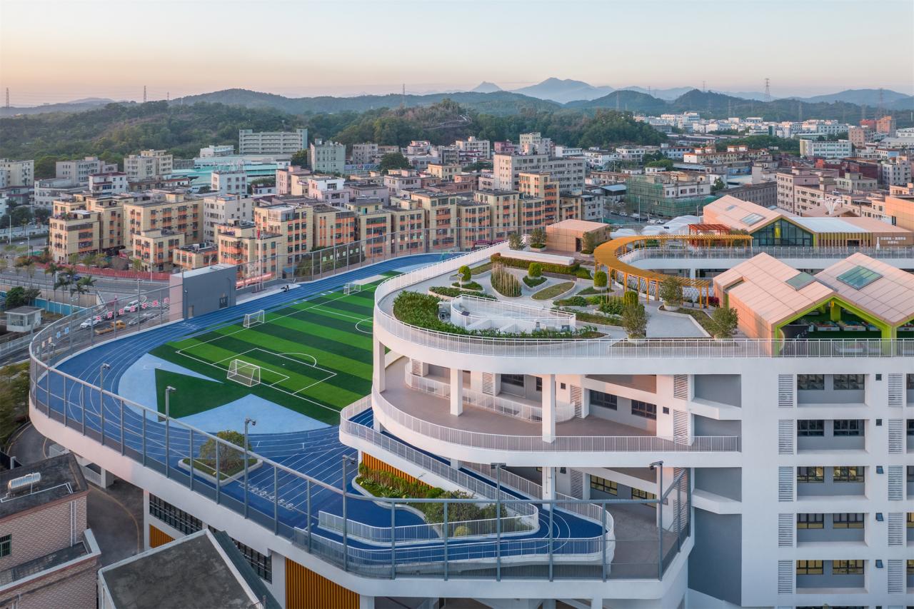 BIM建筑|深圳市坪山区东部湾区实验学校 / 申都设计