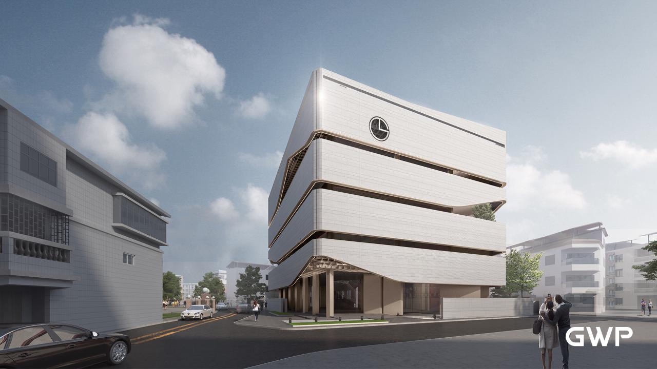 BIM建筑|曾宪梓纪念馆 / GWP新作