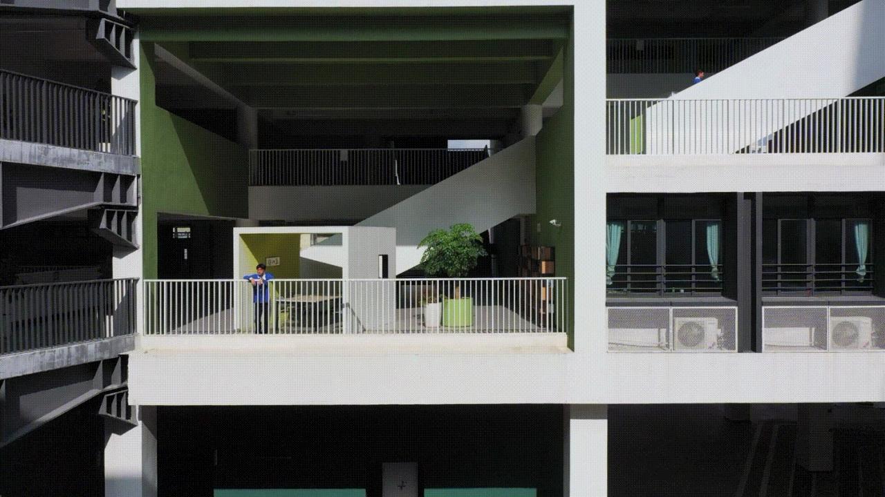 BIM建筑|深圳市龙华区行知中学 / 筑博设计-联合公设