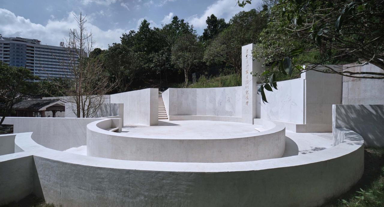 BIM建筑|遵义遗体器官捐献纪念碑 / 麟和建筑工作室