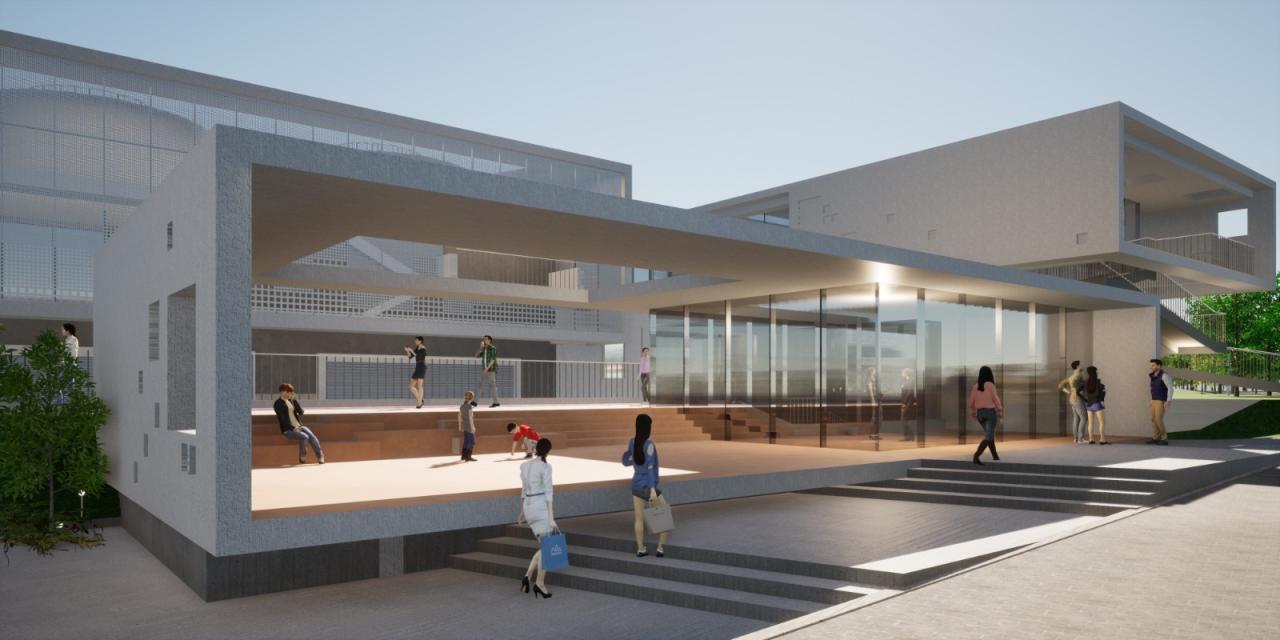 BIM建筑|“聚能浮云”设计功能与景观并存 绿色公共空间连接小区互动 吕元祥建筑师事务所广州番禺广场变电站设计方案获胜