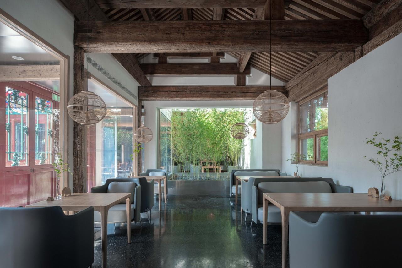 BIM建筑|新与旧的穿插对话-北锣鼓巷91号四合院改造设计 / 介介工作室