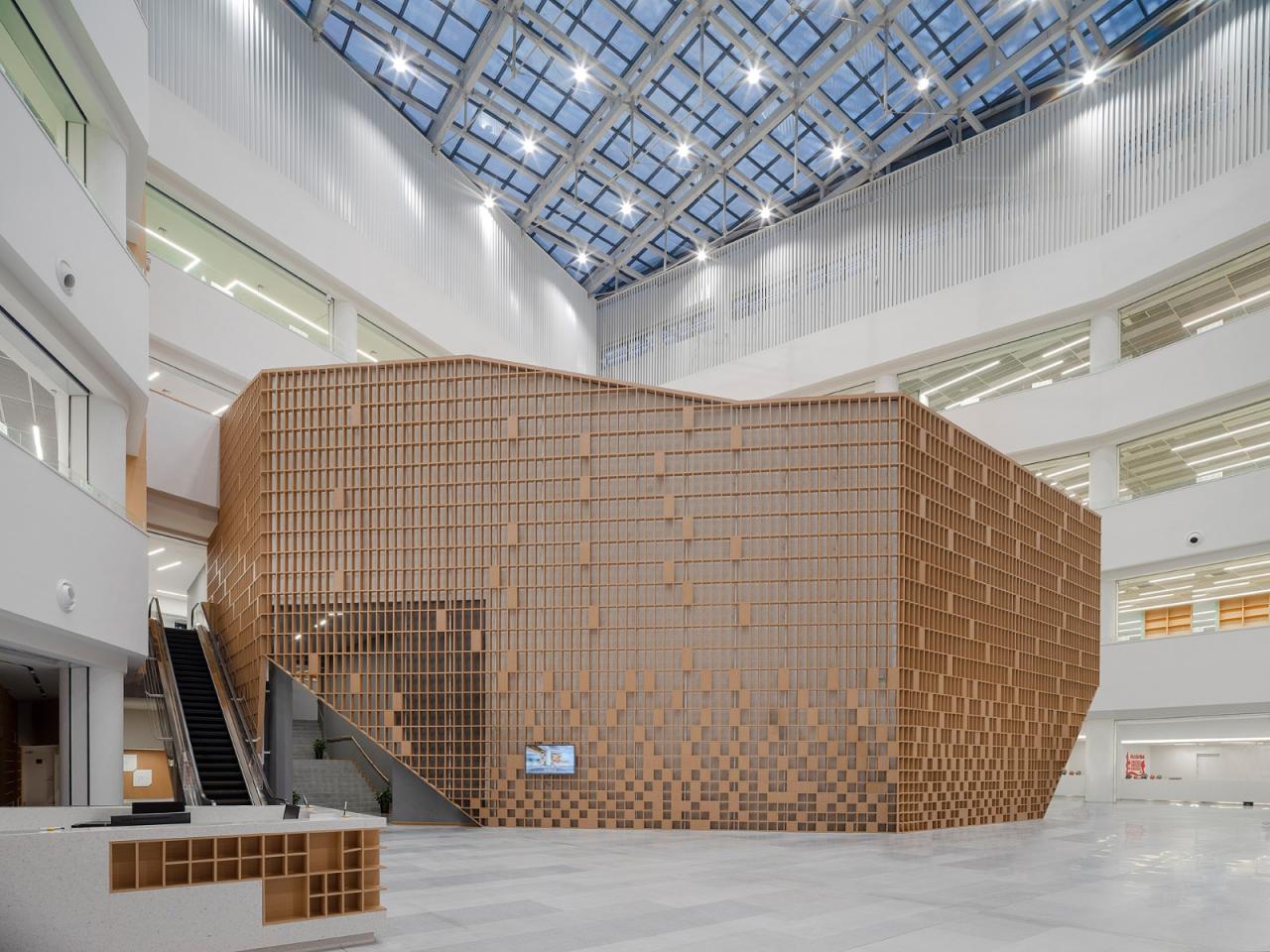 BIM建筑|张家口图书馆，创造城市的精神呼吸 / 王大泉