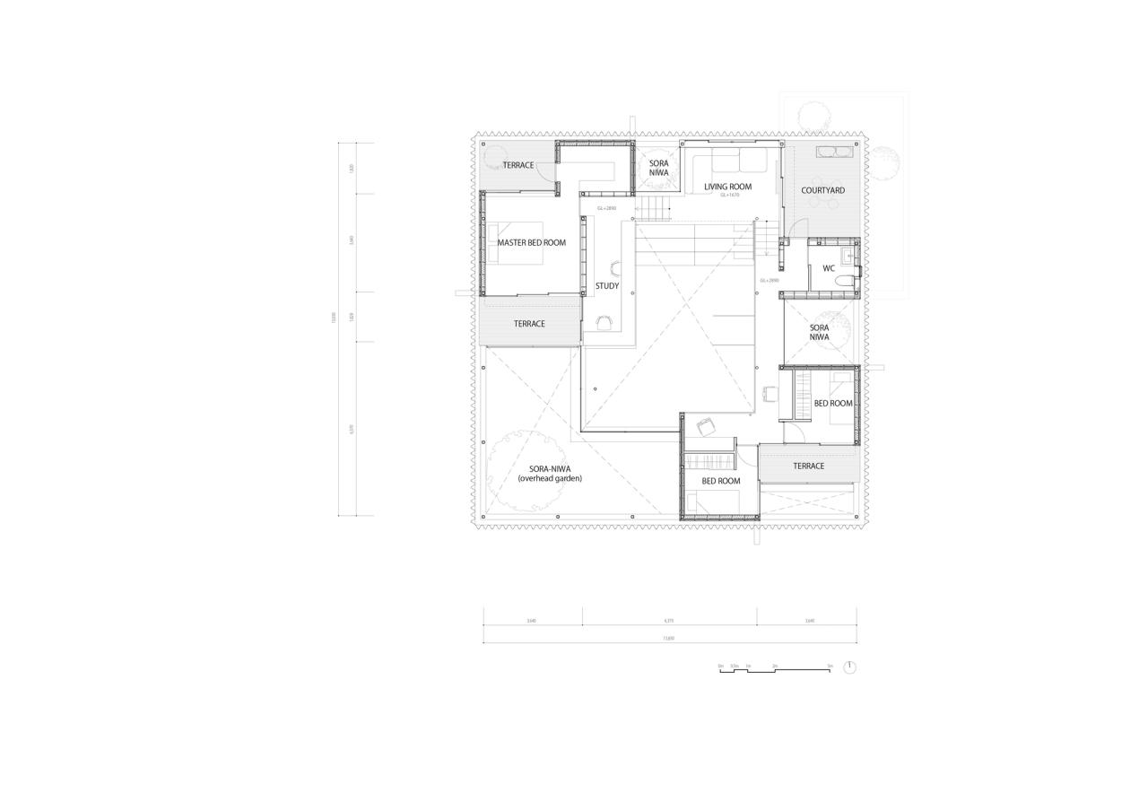 BIM建筑|柳河町住宅 / 笠井太雅＋郑爱香建筑事务所 / KACH