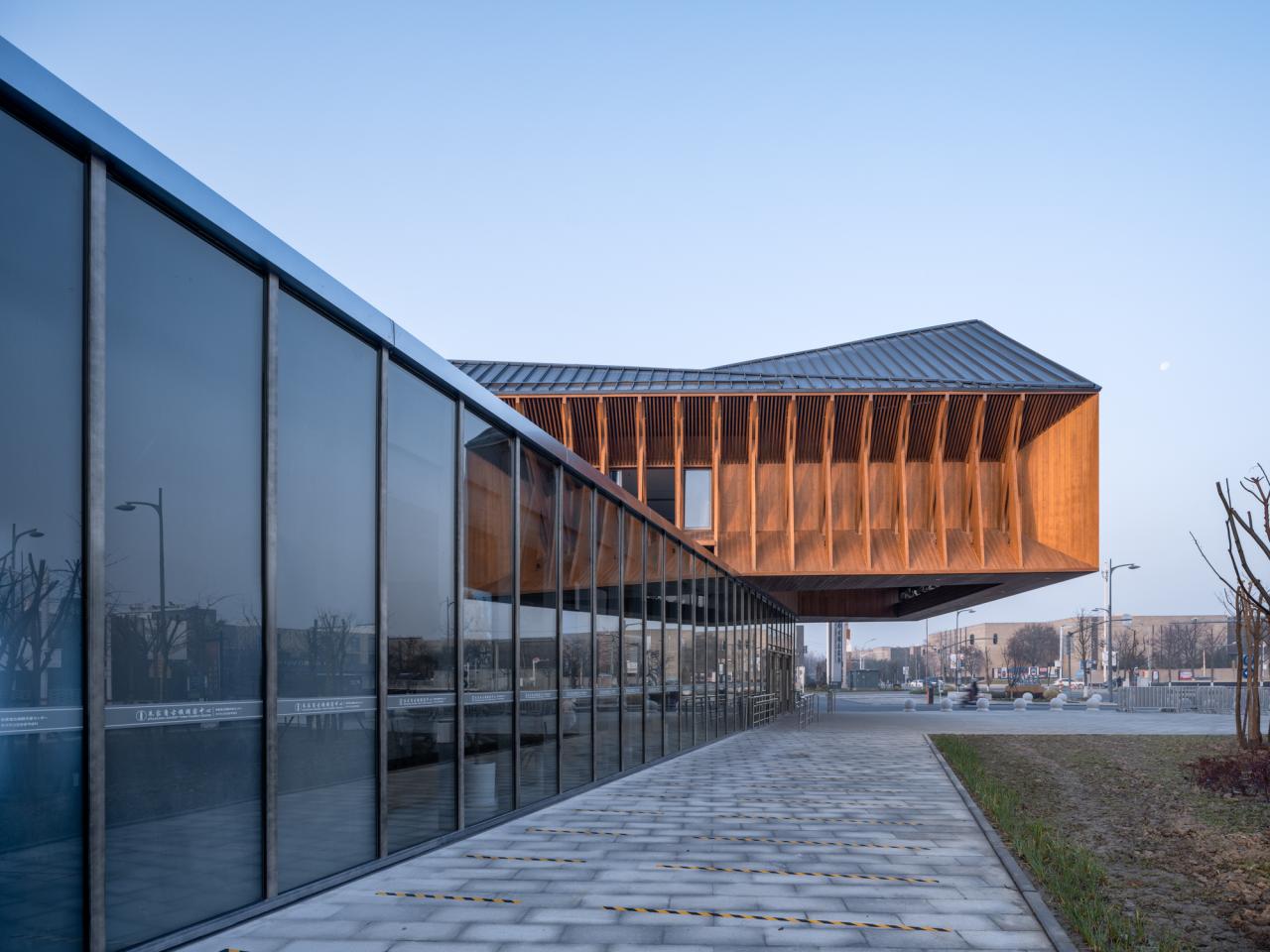 BIM建筑|朱家角游客服务中心 / 无样建筑工作室