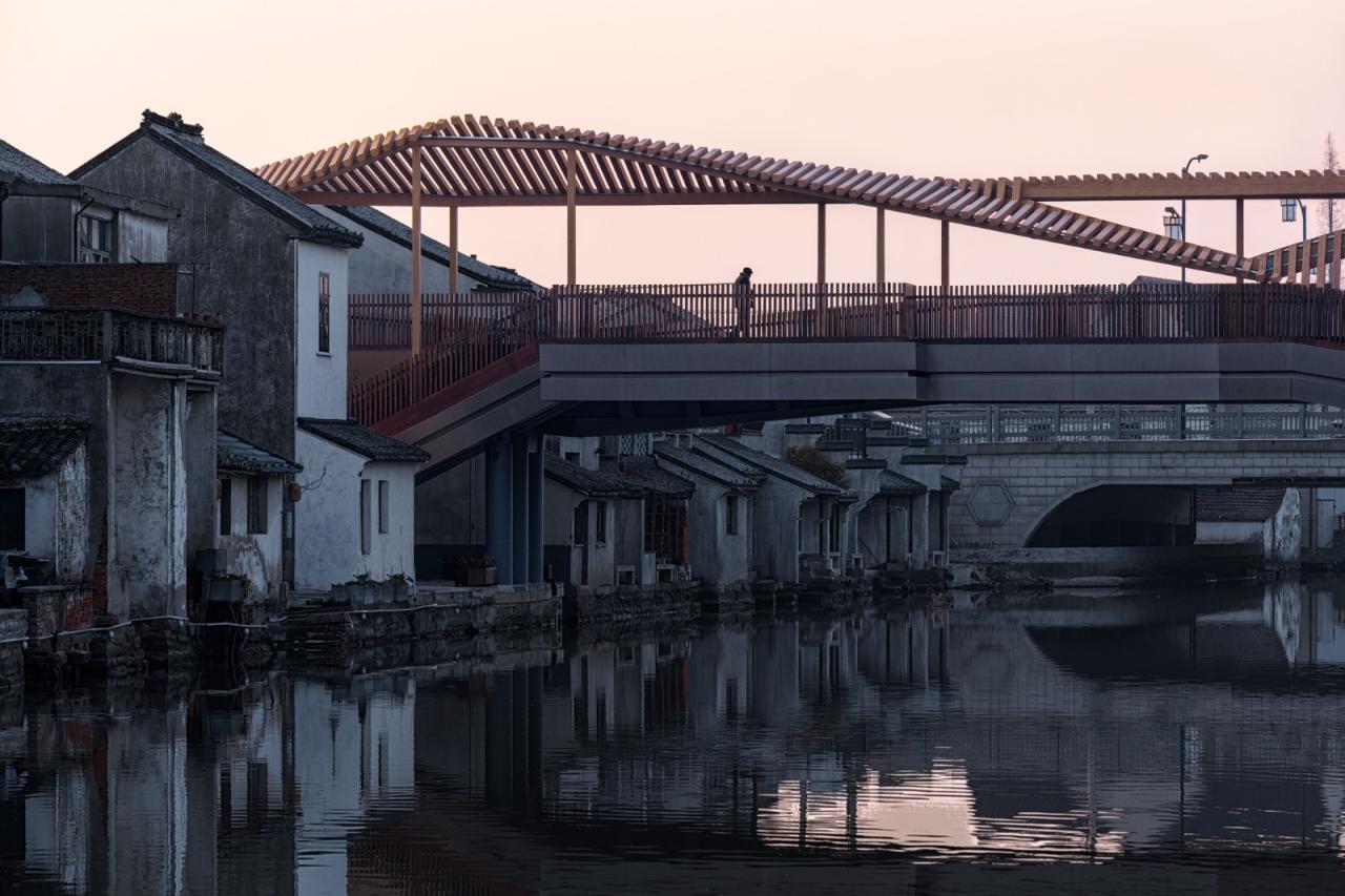 BIM建筑|常熟折桥曲廊 / 深圳华汇设计X⁺ STUDIO